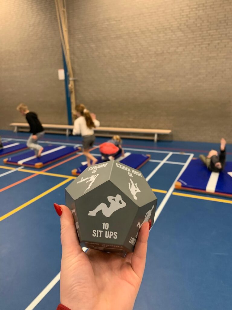 BSO heijl - fitnesss dobbelsteen