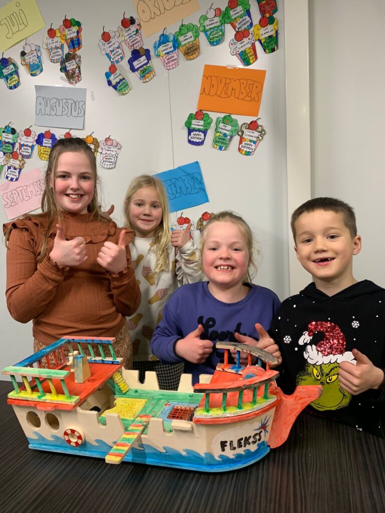 Sport-BSO Flekss Soccer Center - Knutselactiviteit