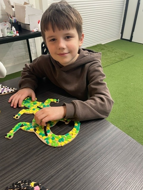 Sport-BSO Flekss Soccer Center - Mozaïek activiteit