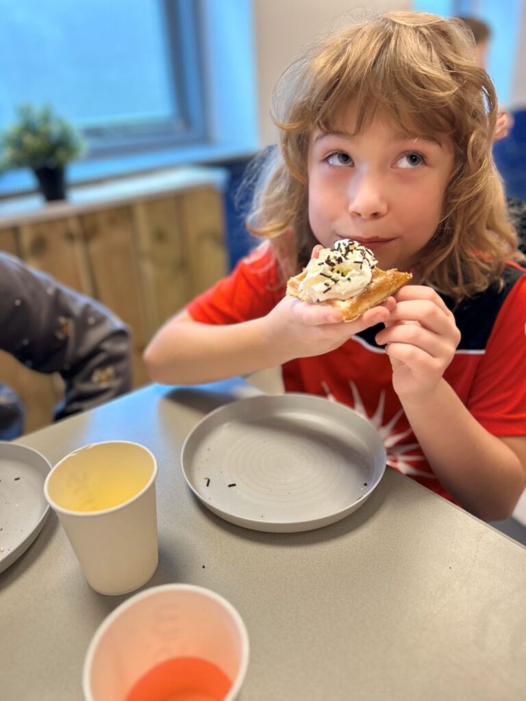 Sport-bso Flekss Kerkwerve wafel versieren