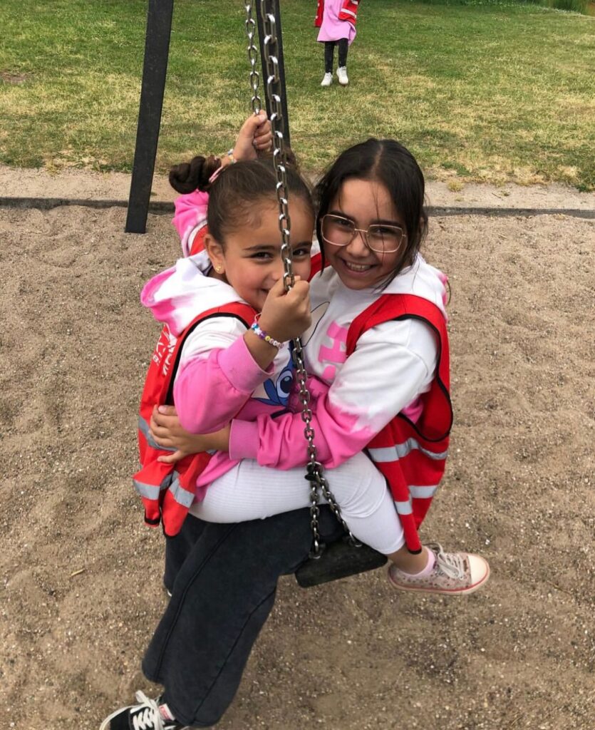 samen naar de speeltuin!