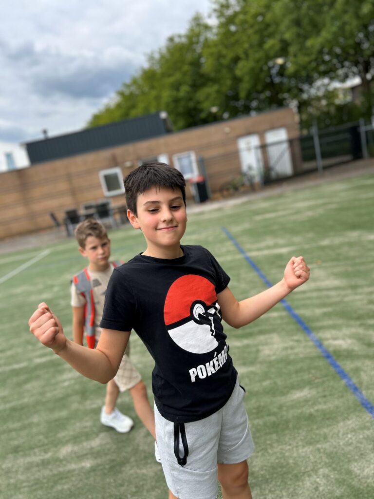 Sport-Bso Flekss Focus estafette buiten bij locatie Focus