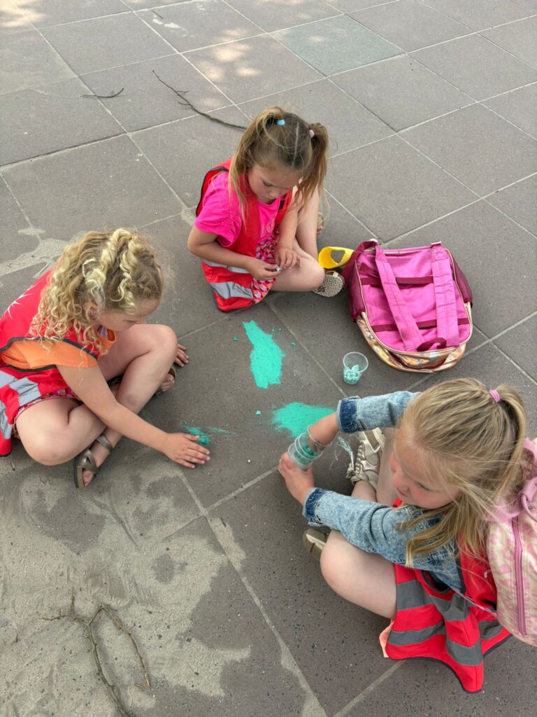 Sport-BSO Flekss Soccer Center - Stoep krijten