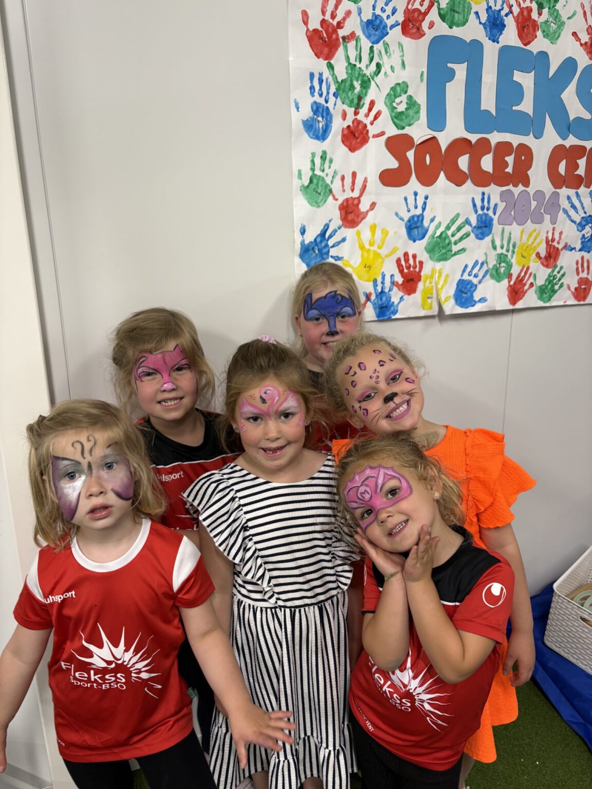 Sport-BSO Flekss Soccer Center - Schminken