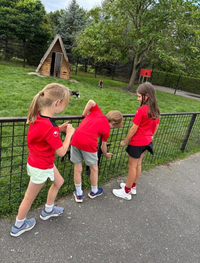 Kinderen spelen bij Pukkemuk met Sport-BSO Flekss