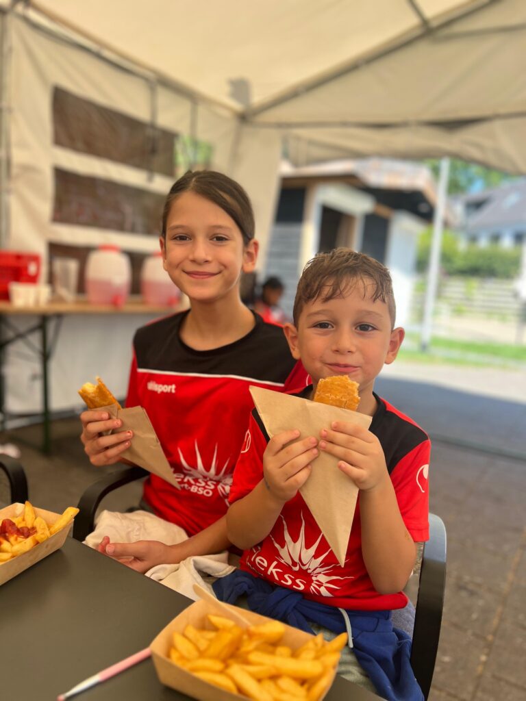 Lekkere lunch tijdens de regiodag