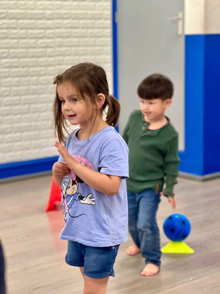 spannend potje trefbal