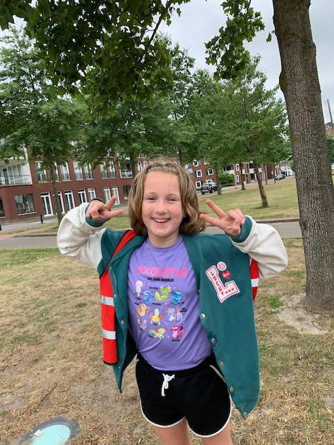 kind buiten aan het sporten Etten-leur